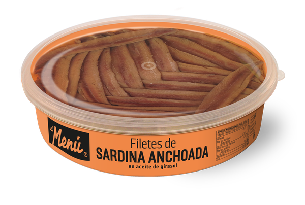 Filets de Sardines à l’Anchoïade à l'huile de Tournesol