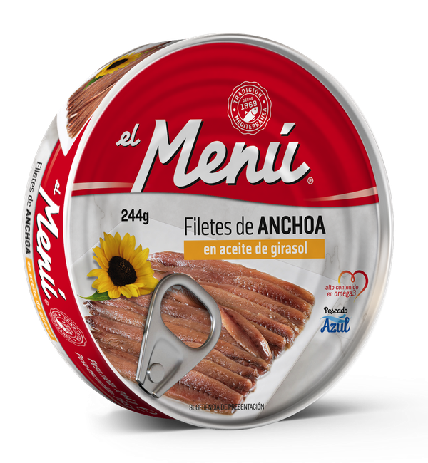 Anchovies in Sunflower Oil