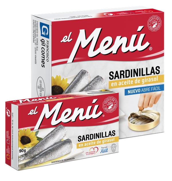 Petites Sardines à l'huile de Tournesol