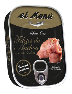 Filetes de anchoa Dingley Serie Oro El Menú