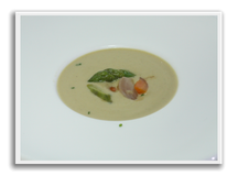 Crema de Boletus y Esencia de Anchoa