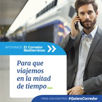 Gil Comes quiere el CORREDOR MEDITERRÁNEO