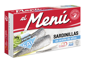 Sardinilla en Aceite de Oliva Baja en Sal