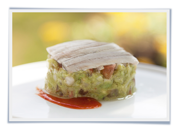 Guacamole con Boquerón