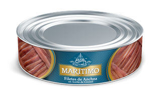 3Filetes de Anchoa Marítimo Ac. Girasol 1000 gr