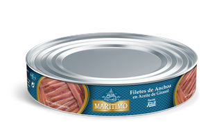 3Filetes de Anchoa Marítimo Ac. Girasol 500 gr